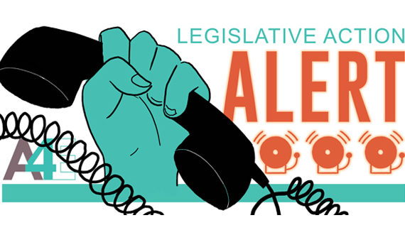 a hand holding a phone and a bunch of alarm bells and the word ALERT in red
